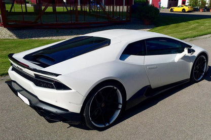 Alerón de maletero de fibra de carbono estilo Lamborghini Huracan LP610 LP580 VT Carbonado 2015-2020