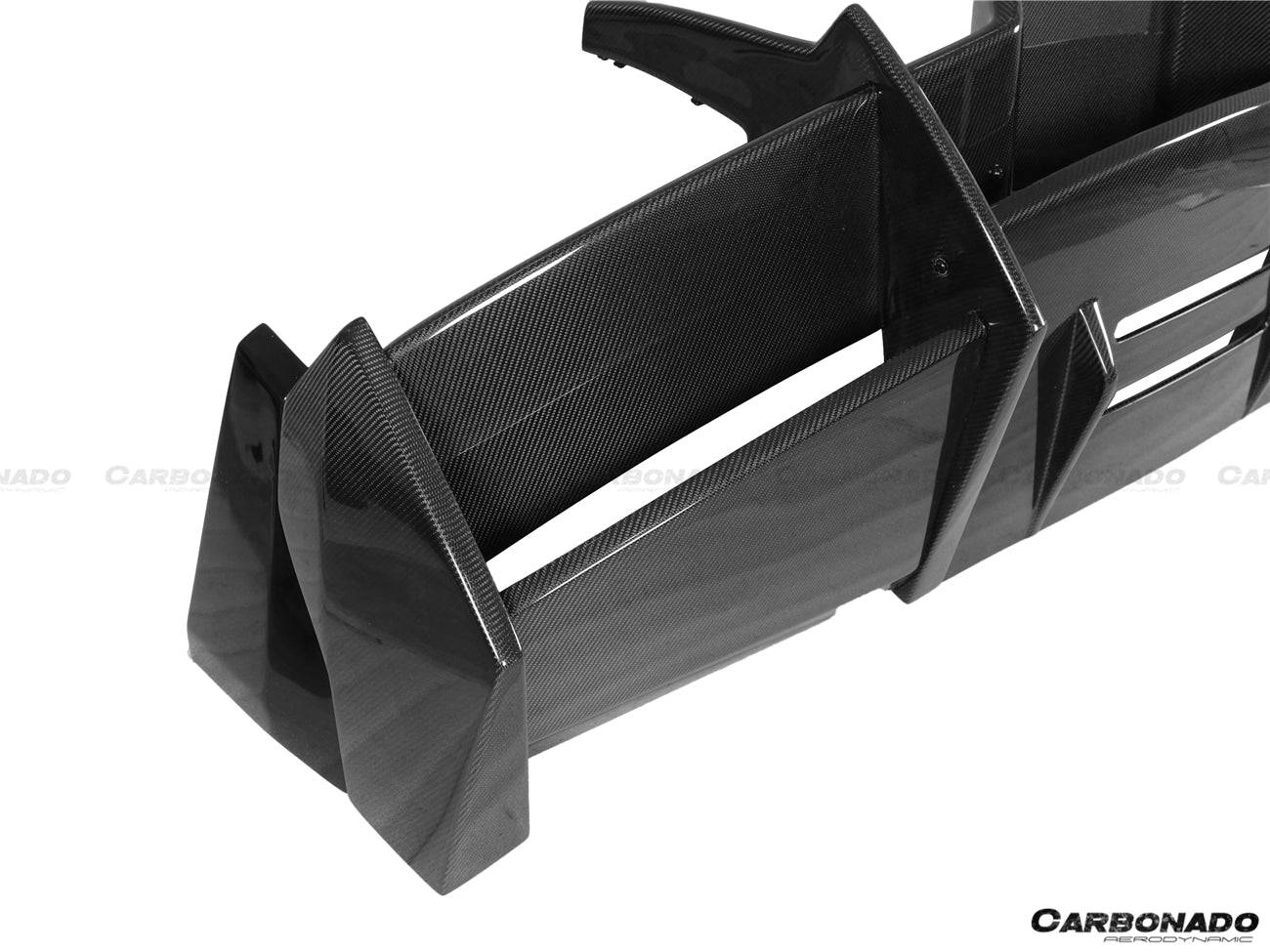 Alerón de parachoques trasero estilo Lamborghini Murcielago SV Carbonado 2001-2010