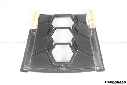 Carbonado 2001-2010 Lamborghini Murcielago LP640  LP670 SV Style Carbon Fiber Engine Trunk