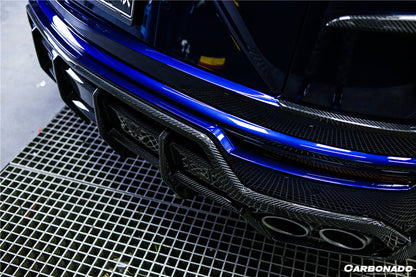 Difusor trasero de fibra de carbono seco estilo Lamborghini URUS TC Carbonado 2018-2022