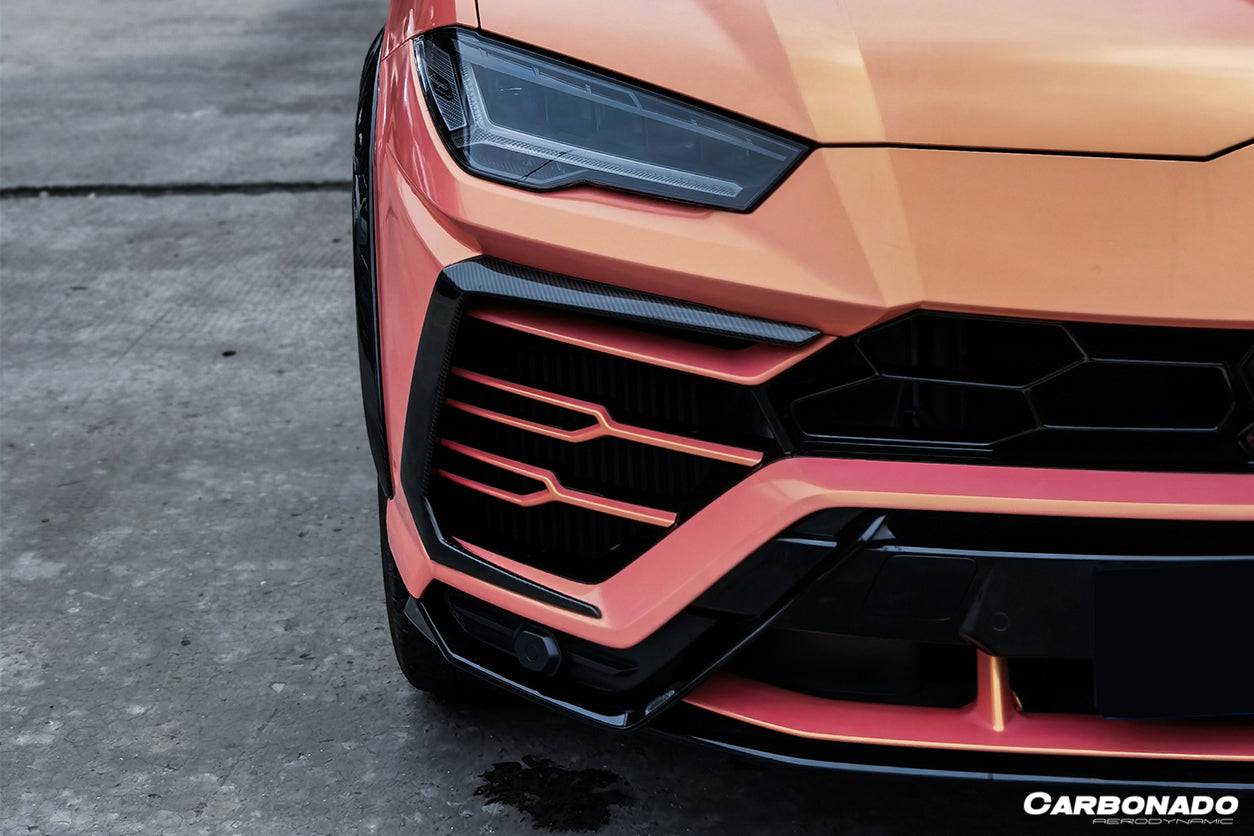 Carbonado 2018-2022 Lamborghini URUS TC Style Dry Carbon Fiber UP-Front Lip