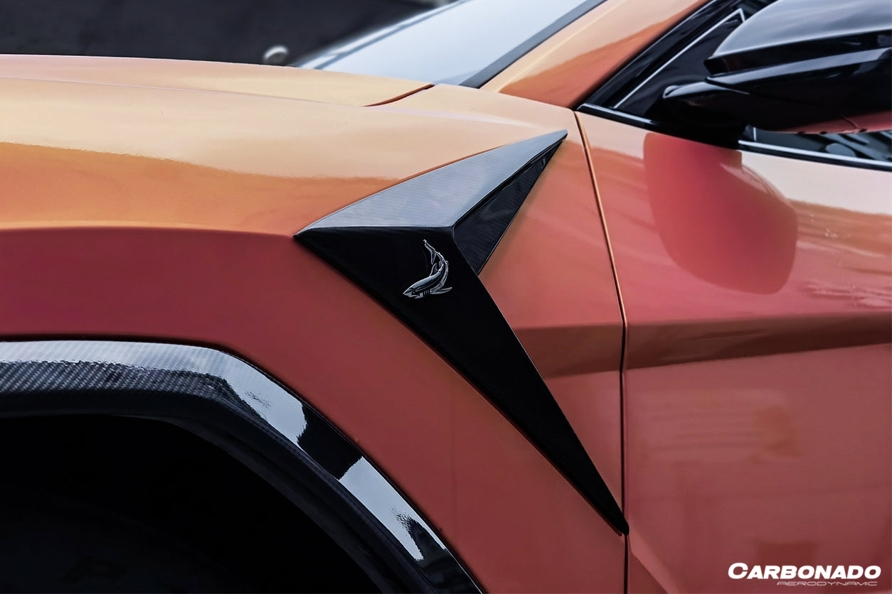 Kit de carrocería de fibra de carbono estilo Lamborghini URUS TC Carbonado 2018-2022