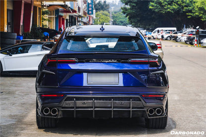 Carbonado 2018-2023 Lamborghini URUS TC Style Carbon Fiber Roof Spoiler