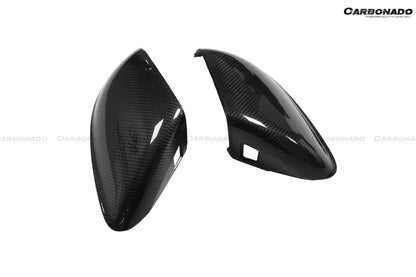 Reemplazo de la carcasa del espejo de fibra de carbono seco estilo Lamborghini URUS TC Carbonado 2018-2023