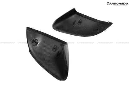 Reemplazo de la carcasa del espejo de fibra de carbono seco estilo Lamborghini URUS TC Carbonado 2018-2023