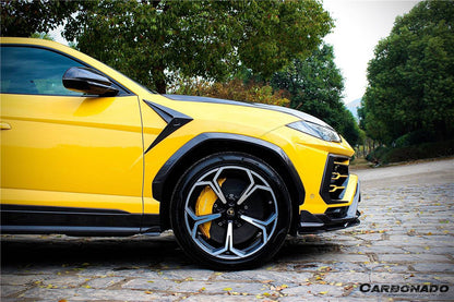 Reemplazo de la carcasa del espejo de fibra de carbono seco estilo Lamborghini URUS TC Carbonado 2018-2023