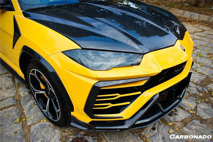 Carbonado 2018-2022 Lamborghini URUS TC Style Dry Carbon Fiber UP-Front Lip