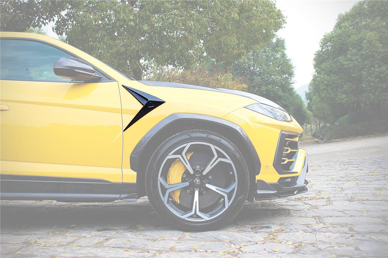 Carbonado 2018-2022 Lamborghini URUS TC Style Dry Carbon Fiber Fender Vents
