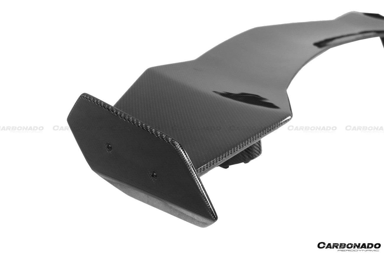 Alerón de fibra de carbono estilo Lamborghini URUS MS Carbonado 2018-2023