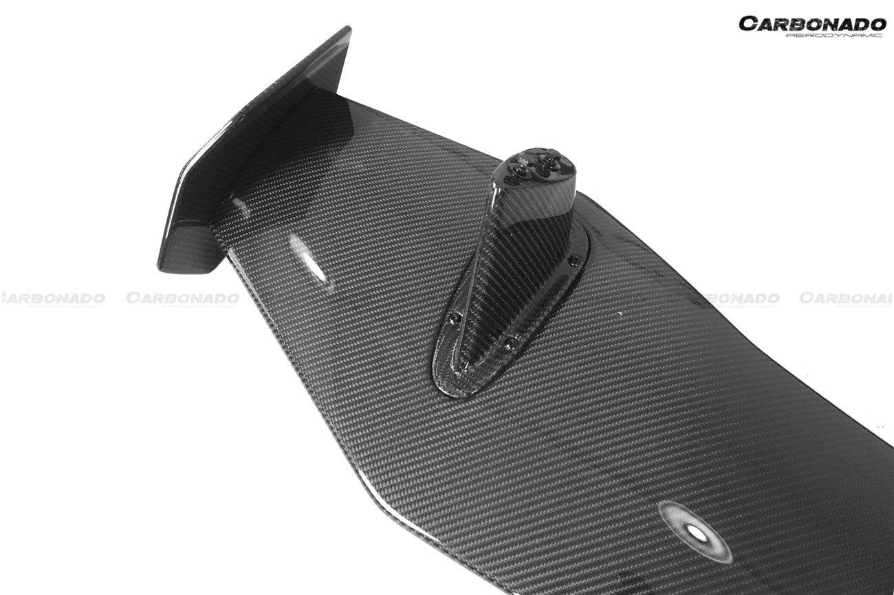 Alerón de fibra de carbono estilo Lamborghini URUS MS Carbonado 2018-2023