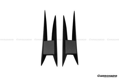 Carbonado BKSS Style Side Skirts Caps Cover | 2004-2014 Lamborghini Gallardo