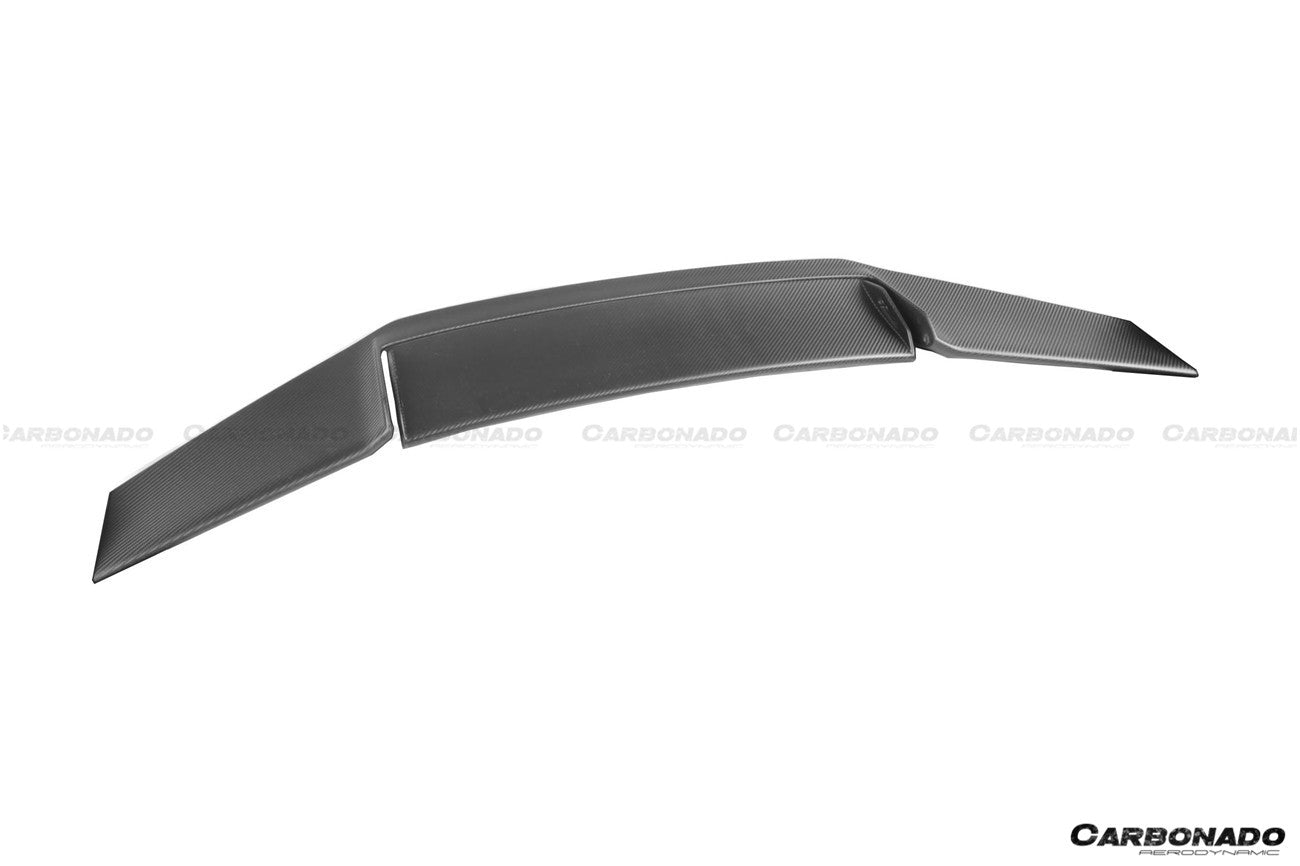 Carbonado 2021-2024 Lamborghini Huracan STO Dry Carbon Fiber Trunk Wing plate