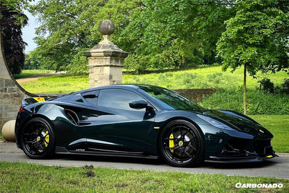 Carbonado 2021-2024 Lotus Emira OD Style Dry Carbon Fiber Front Lip Splitter