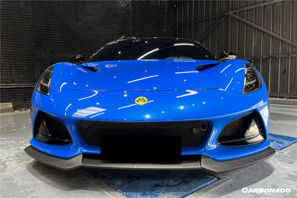 Carbonado 2021-2024 Lotus Emira OD Style Dry Carbon Fiber Front Lip Splitter