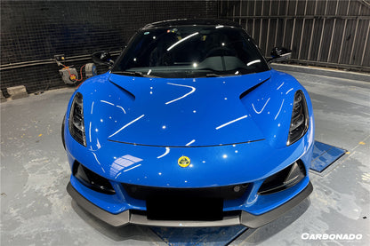Carbonado 2021-2024 Lotus Emira OD Style Dry Carbon Fiber Front Lip Splitter
