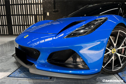 Carbonado 2021-2024 Lotus Emira OD Style Dry Carbon Fiber Front Lip Splitter