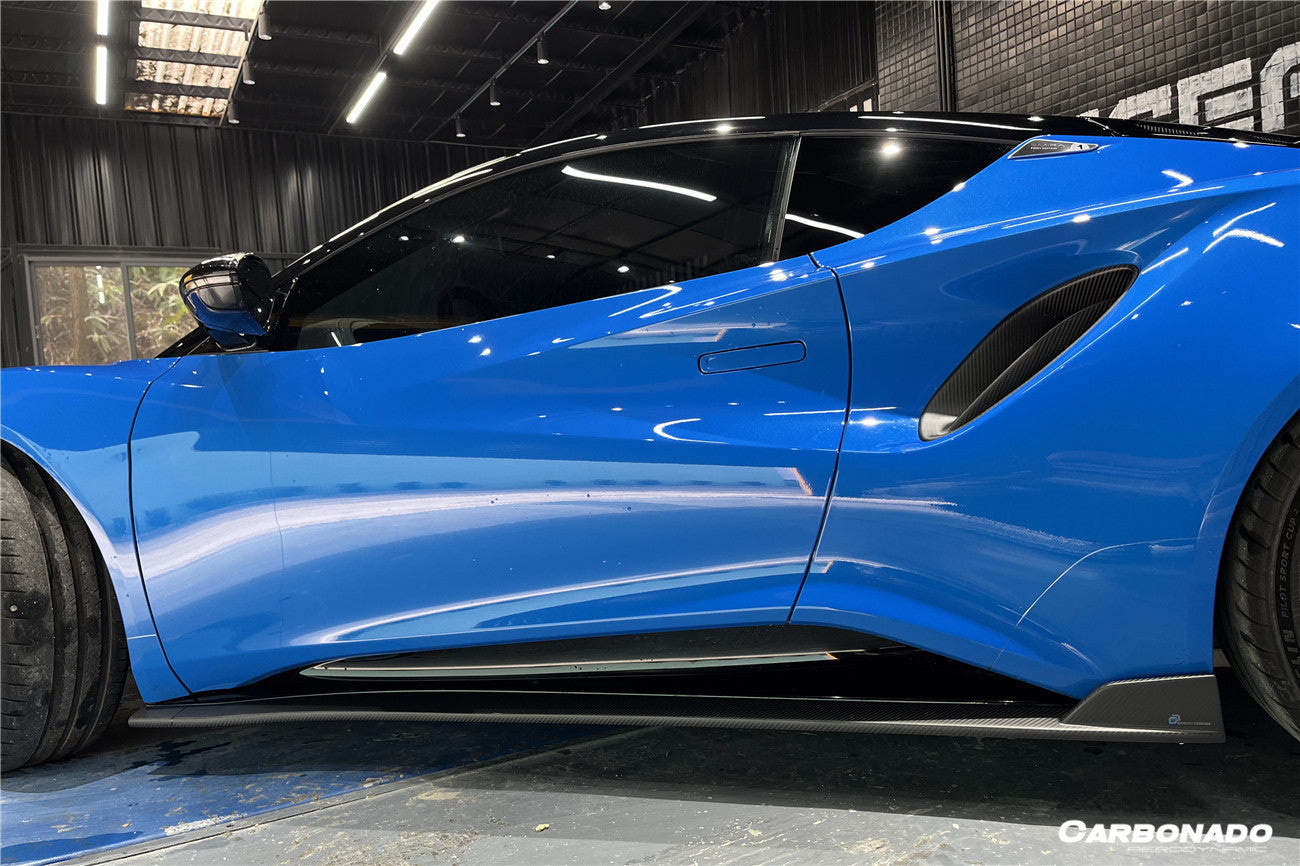 Carbonado 2021-2024 Lotus Emira OD Style Dry Carbon Fiber Side Skirts