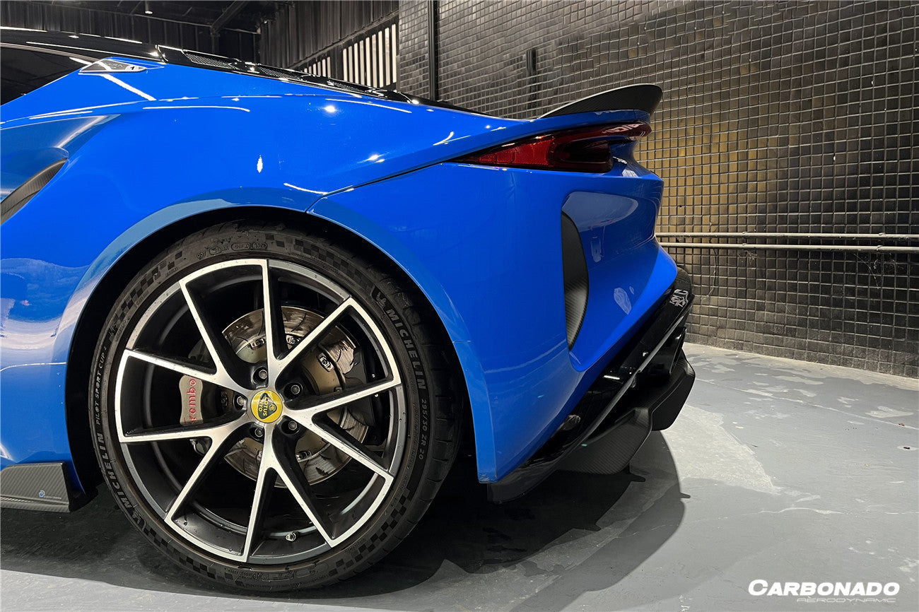 Carbonado OD Style Dry Carbon Fiber Trunk Spoiler | 2021-2024 Lotus Emira