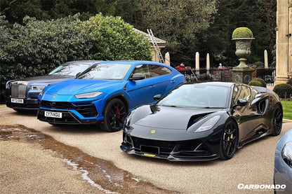 Carbonado 2021-2024 Lotus Emira OD Style Dry Carbon Fiber Front Lip Splitter