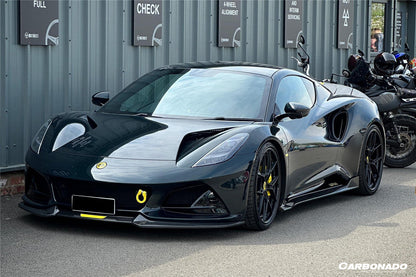 Carbonado 2021-2024 Lotus Emira OD Style Dry Carbon Fiber Front Lip Splitter