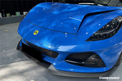 Carbonado 2021-2024 Lotus Emira OD Style Dry Carbon Fiber Front Lip Splitter