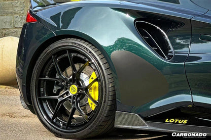 Carbonado 2021-2024 Lotus Emira OD Style Dry Carbon Fiber Quarter Panel Side Scoopes