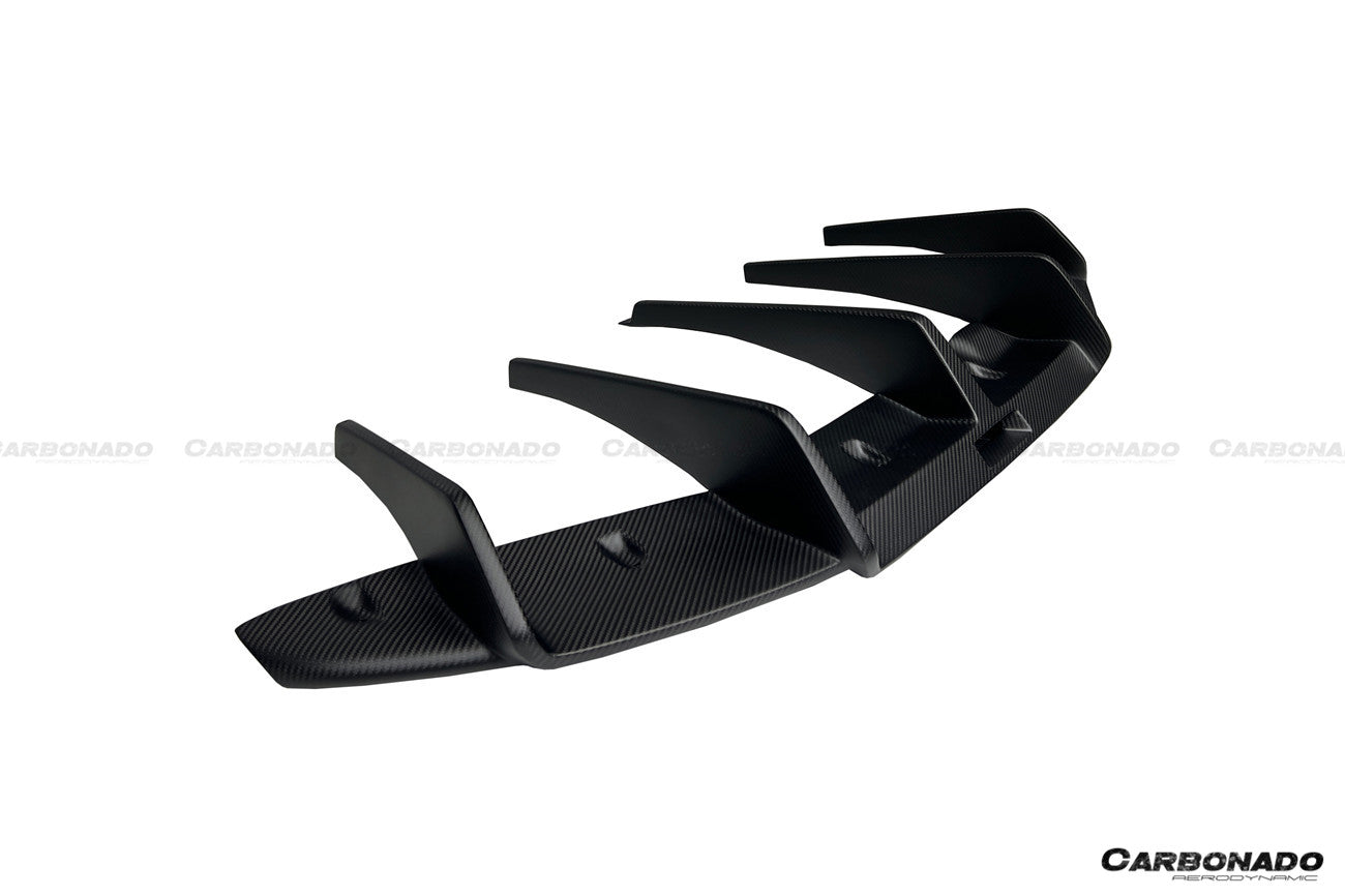 Difusor trasero de fibra de carbono seco estilo OD para Lotus Emira Carbonado 2021-2024