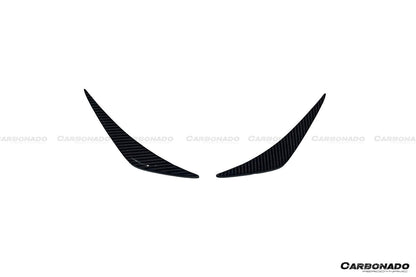 Carbonado 2021-2024 Lotus Emira OD Style Dry Carbon Fiber Front Bumper Canards