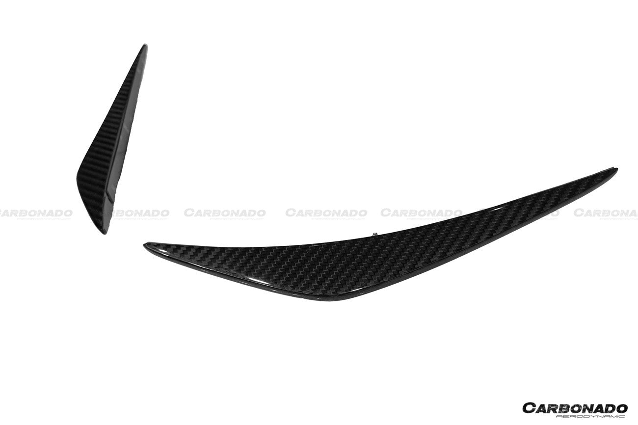 Carbonado 2021-2024 Lotus Emira OD Style Dry Carbon Fiber Front Bumper Canards
