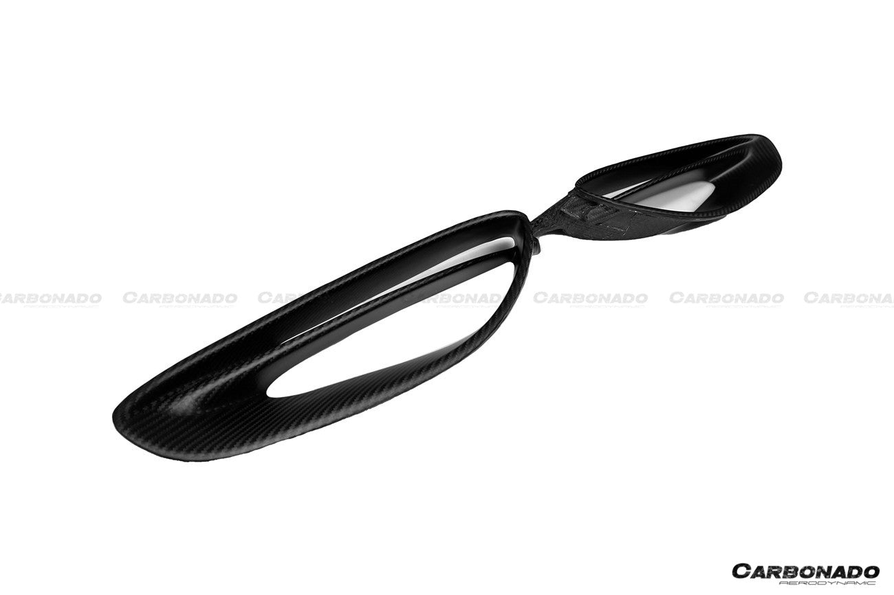 Carbonado 2021-2024 Lotus Emira OD Style Dry Carbon Fiber Quarter Panel Side Scoopes