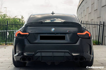 Carbonado 2021-2024 BMW M2 G87 OD-A Style Dry Carbon FIber Trunk Spoiler