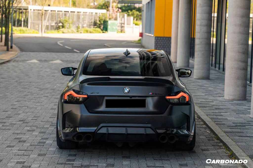 Carbonado 2021-2024 BMW M2 G87 OD-A Style Dry Carbon FIber Trunk Spoiler