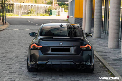 Carbonado 2021-2024 BMW M2 G87 OD-A Style Dry Carbon FIber Trunk Spoiler