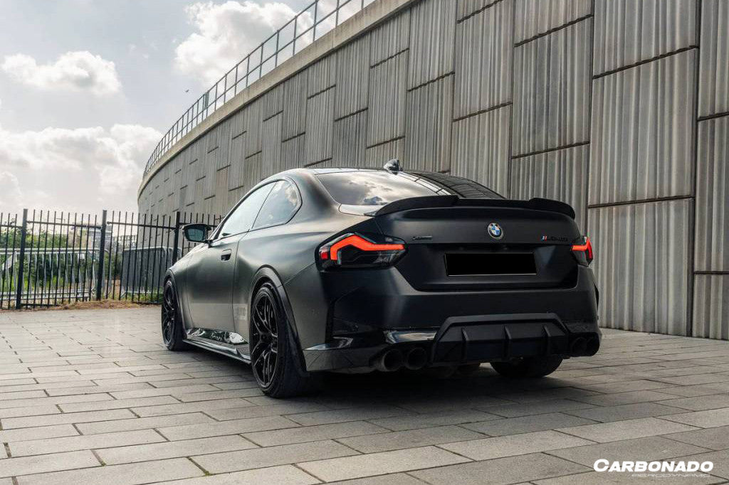 Carbonado 2021-2024 BMW M2 G87 OD-A Style Dry Carbon FIber Trunk Spoiler