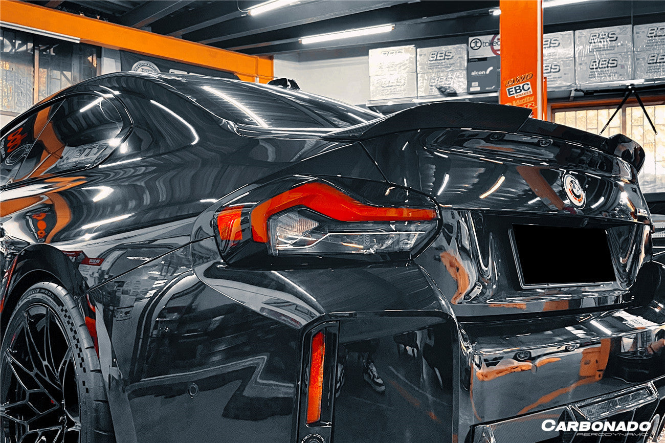 Carbonado 2021-2024 BMW M2 G87 OD-A Style Dry Carbon FIber Trunk Spoiler