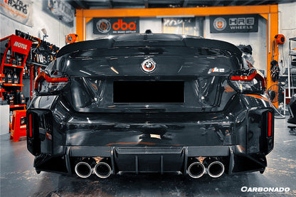Carbonado 2021-2024 BMW M2 G87 OD-A Style Dry Carbon FIber Trunk Spoiler