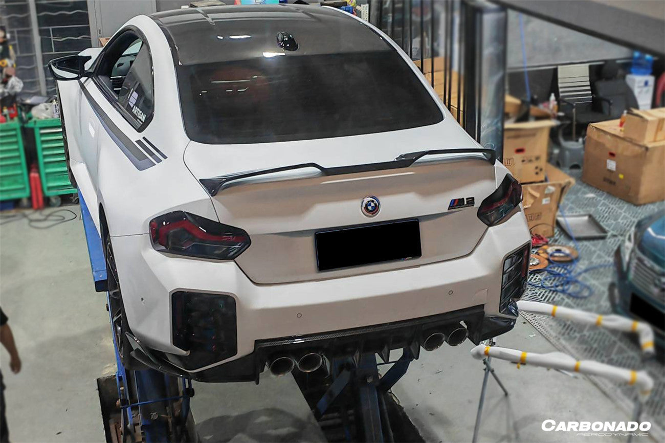 Carbonado OD-B Style Dry Carbon FIber Trunk Spoiler | 2021-2024 BMW M2 G87