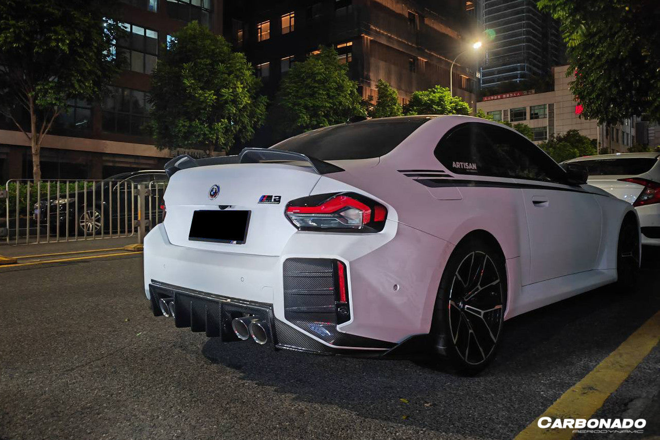 Carbonado OD-B Style Dry Carbon FIber Trunk Spoiler | 2021-2024 BMW M2 G87