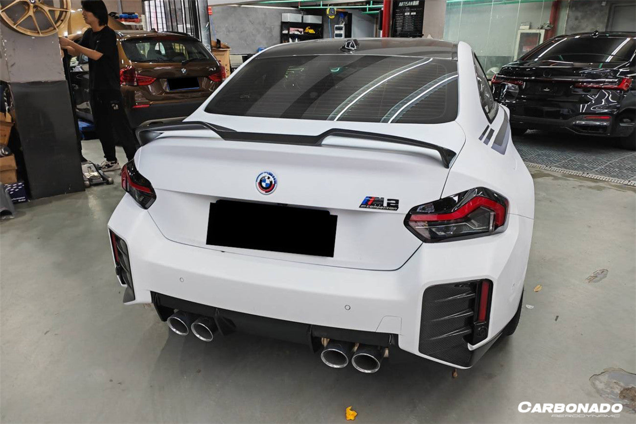 Carbonado OD-B Style Dry Carbon FIber Trunk Spoiler | 2021-2024 BMW M2 G87