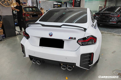 Carbonado OD-B Style Dry Carbon FIber Trunk Spoiler | 2021-2024 BMW M2 G87