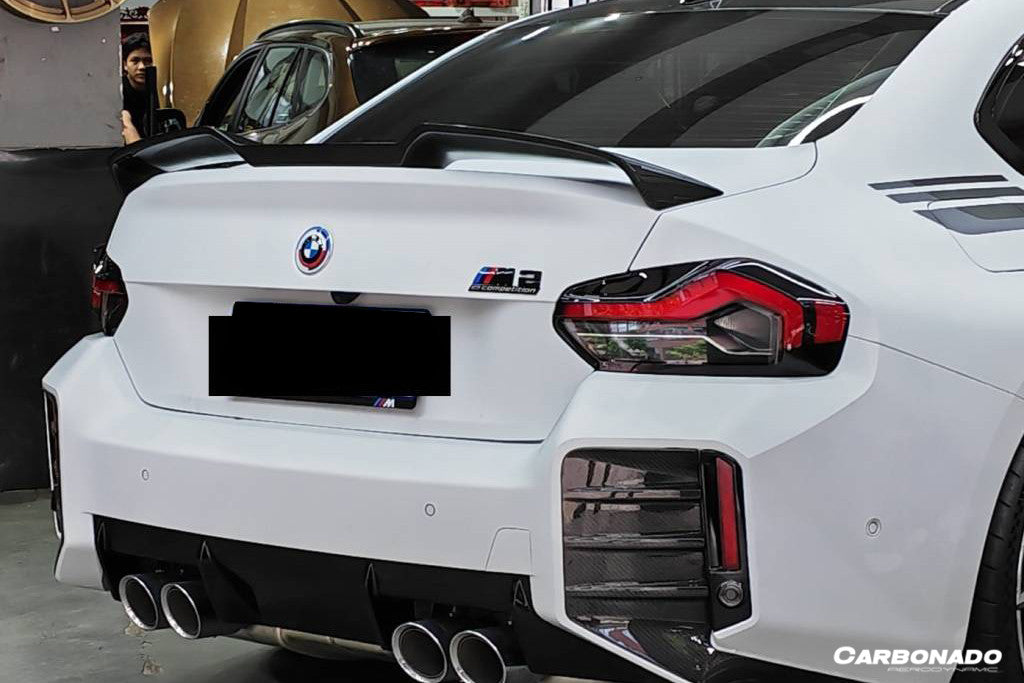 Carbonado OD-B Style Dry Carbon FIber Trunk Spoiler | 2021-2024 BMW M2 G87