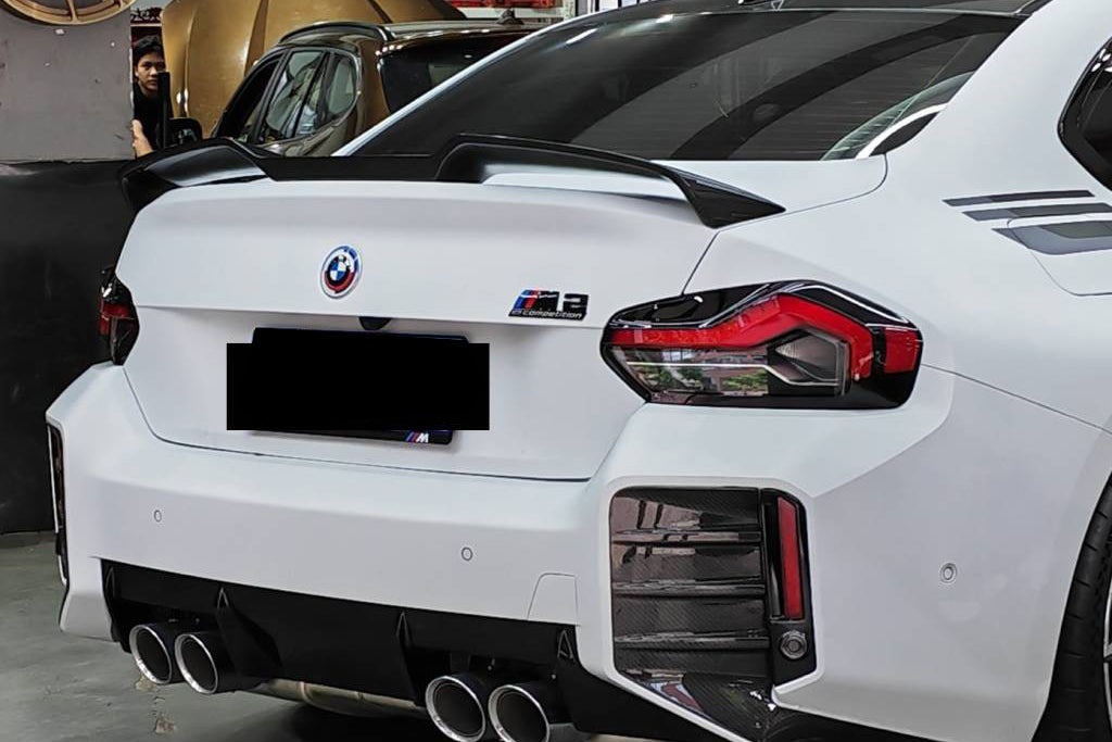 Carbonado OD-B Style Dry Carbon FIber Trunk Spoiler | 2021-2024 BMW M2 G87