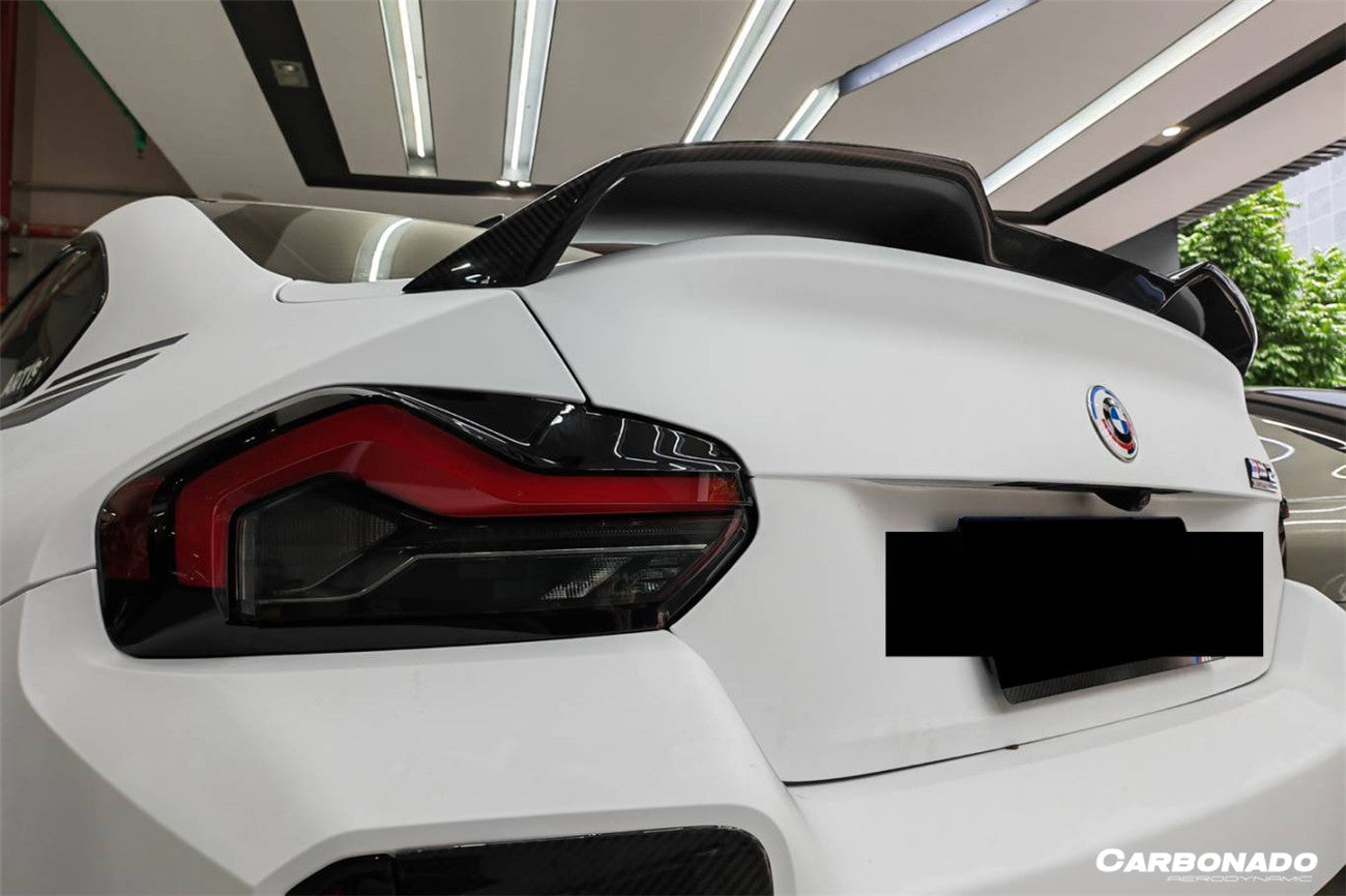 Carbonado OD-B Style Dry Carbon FIber Trunk Spoiler | 2021-2024 BMW M2 G87