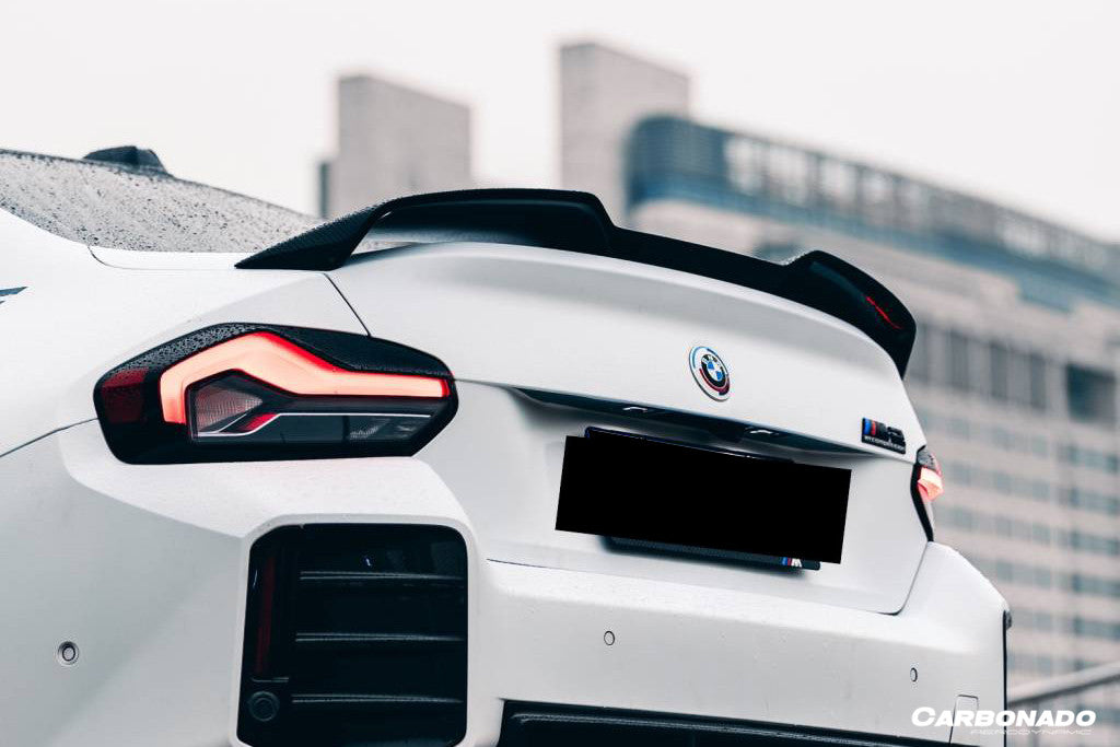 Carbonado OD-B Style Dry Carbon FIber Trunk Spoiler | 2021-2024 BMW M2 G87