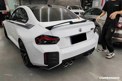 Carbonado OD-B Style Dry Carbon FIber Trunk Spoiler | 2021-2024 BMW M2 G87