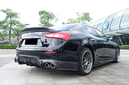 Carbonado 2014-2017 Maserati Ghibli EPC Style Trunk Spoiler