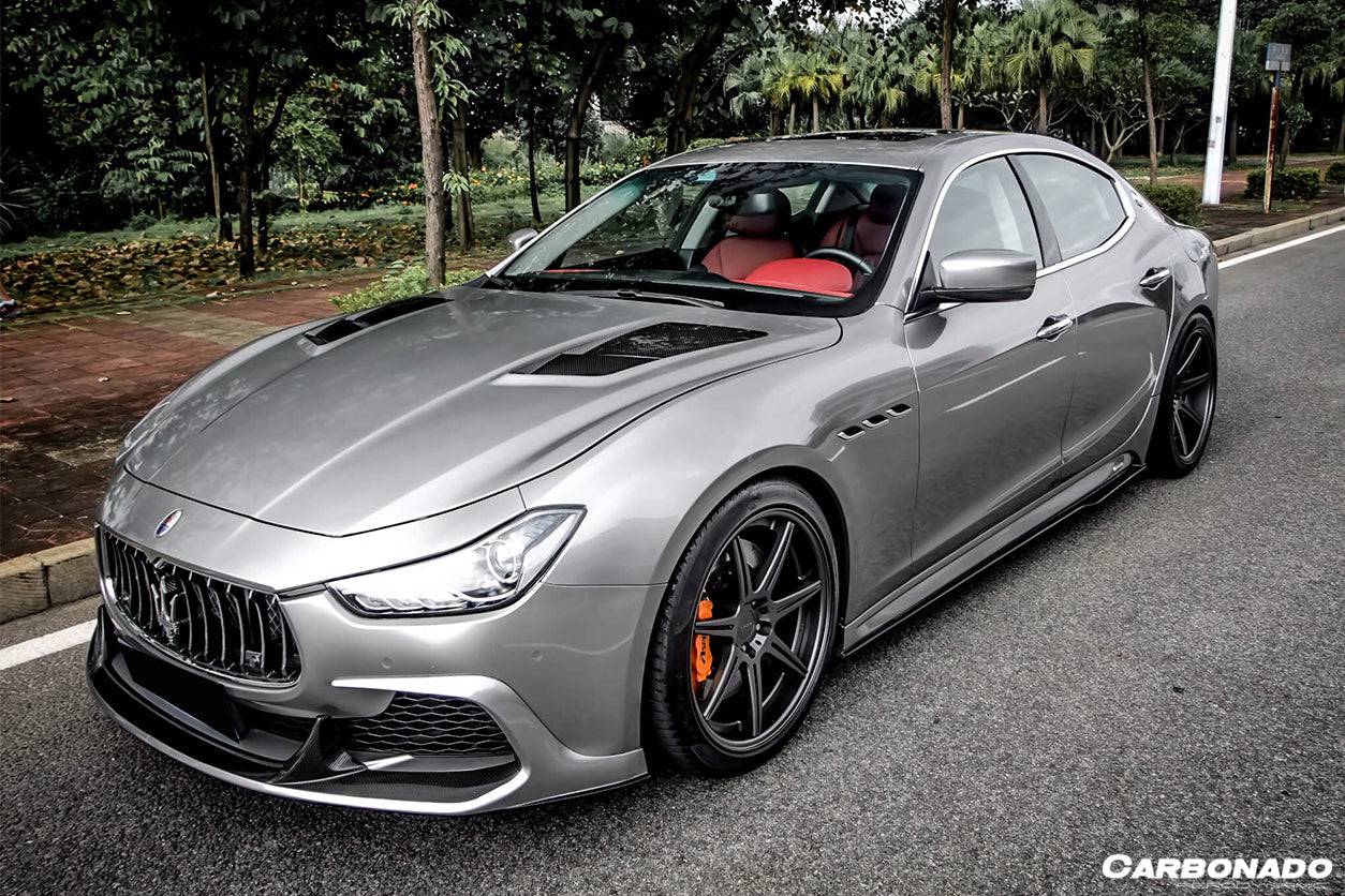 Carbonado 2013-2020 Maserati Ghibli EPC Style carbon fiber Hood