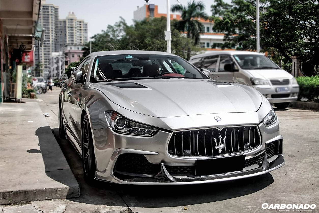 Carbonado 2013-2020 Maserati Ghibli EPC Style carbon fiber Hood