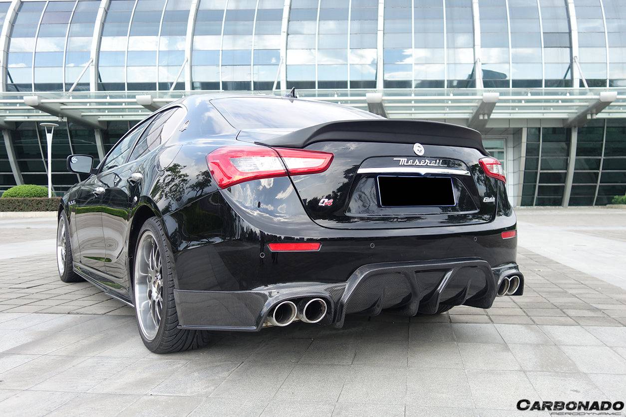 Carbonado 2014-2017 Maserati Ghibli EPC Style Trunk Spoiler