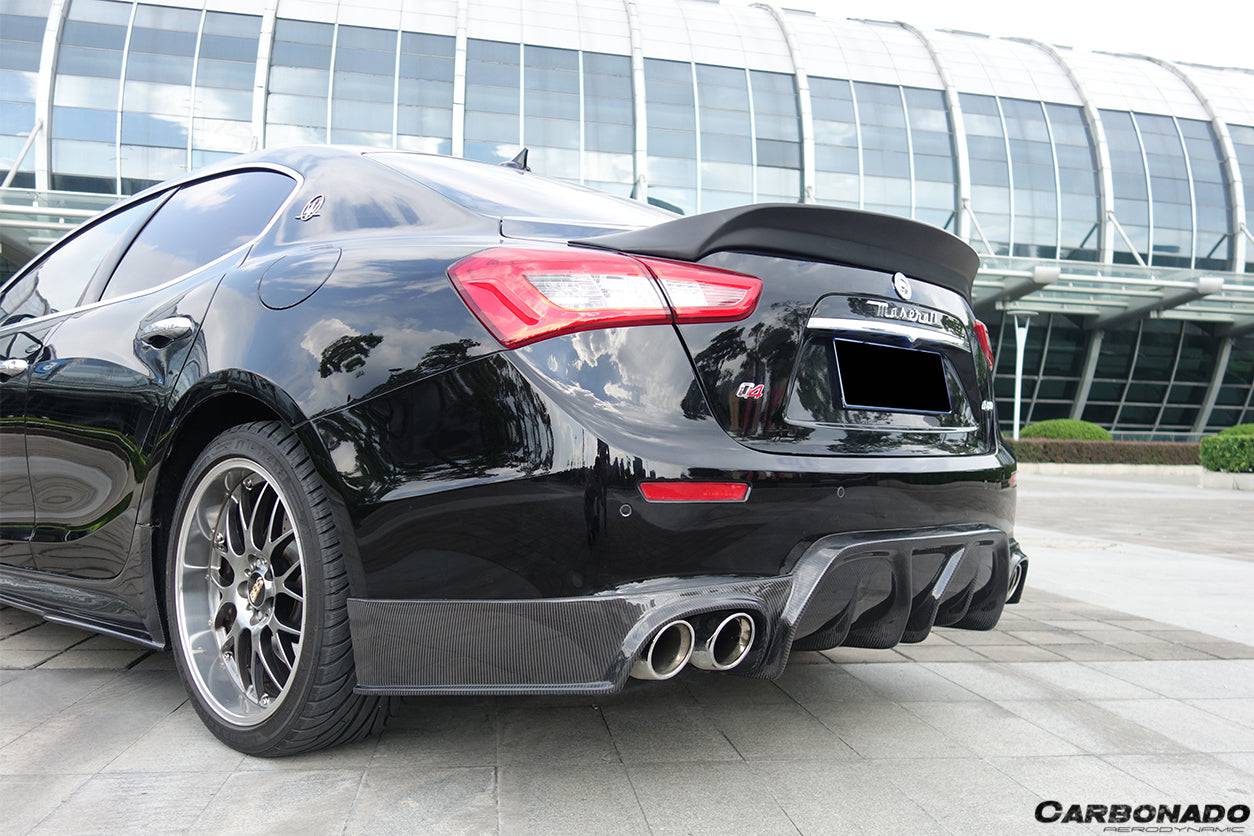 Carbonado 2014-2017 Maserati Ghibli EPC Style Trunk Spoiler